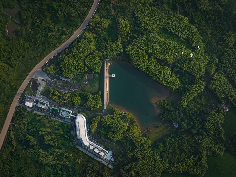 公园鸟瞰Aerial view of the park ©️ 王宁