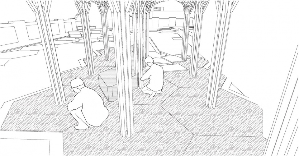 xamutang childrens bookstore by omer studio hdd