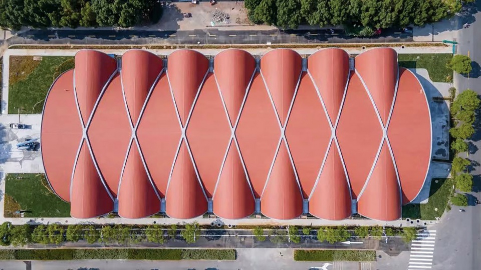 natatorium of southeast university by zhou qi studio architects and engineers associates of southeast university