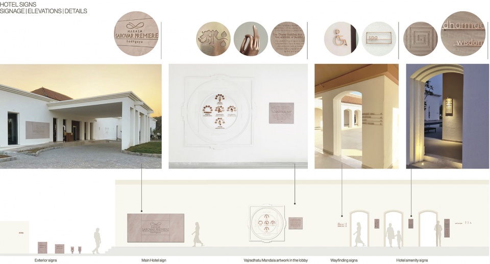 hotel in bodh gaya by sjk architects
