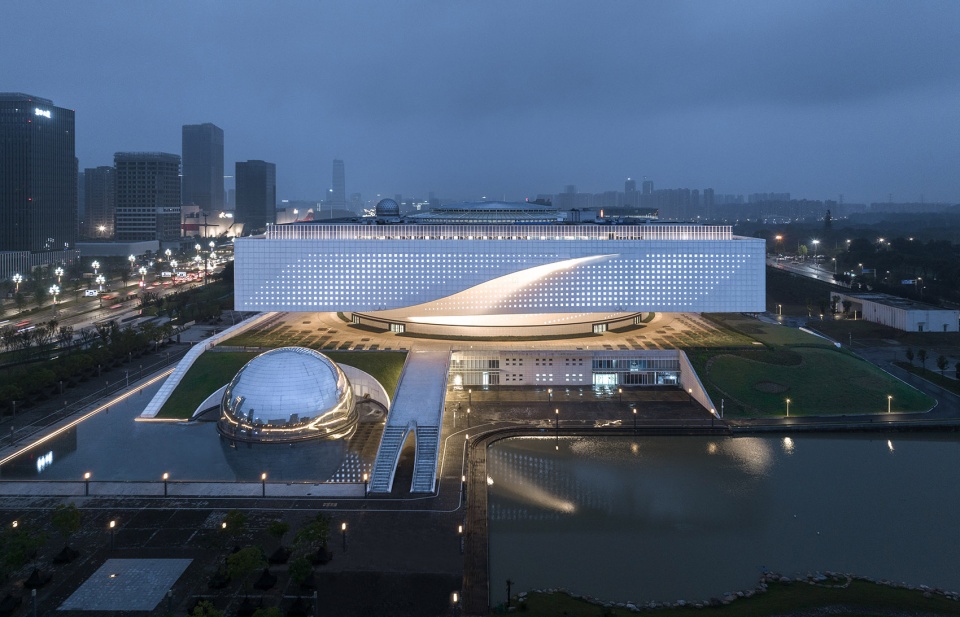 hubei science and technology museum by csadi