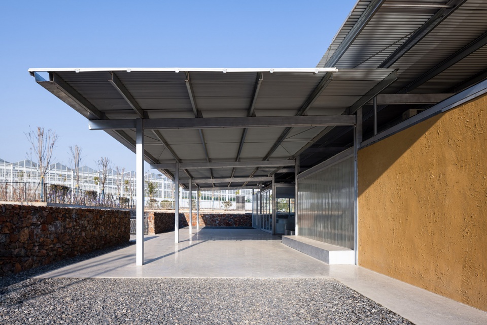 wufu longjing agricultural products exhibition center by describing architecture studio