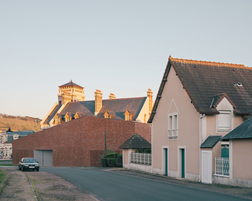 Beffroi de Dives sur mer Centre national de la marionette ACAU Architectes © Charly Broyez HD