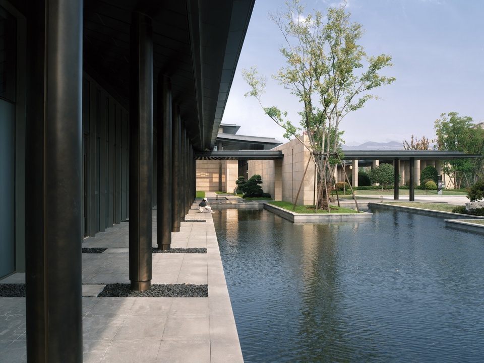 jinhua asian games sub village by gad design