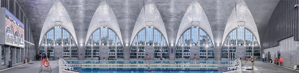 natatorium of southeast university by zhou qi studio architects and engineers associates of southeast university