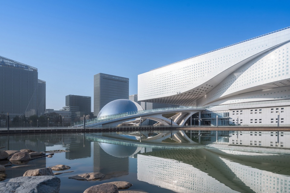 hubei science and technology museum by csadi