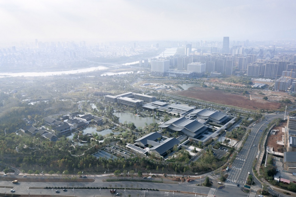 jinhua asian games sub village by gad design