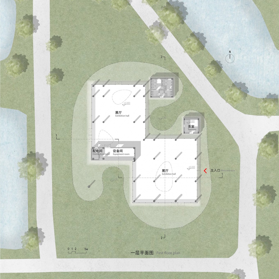 the ripple nanhai district freshwater fish industry technology demonstration and promotion center by wutopia lab