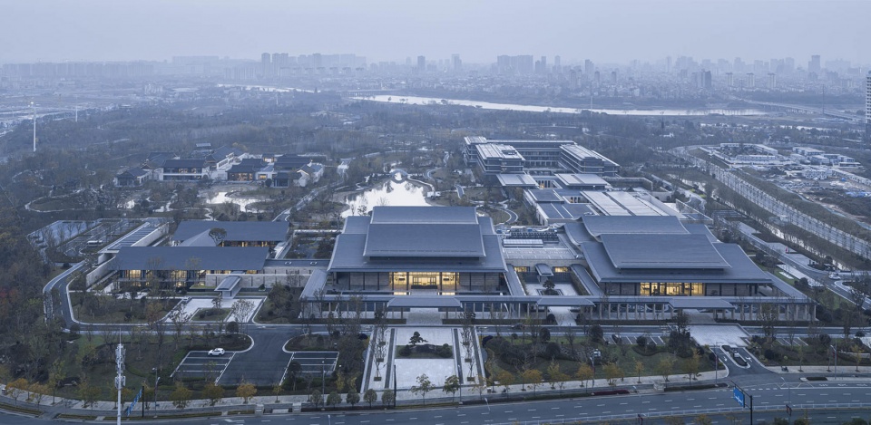 jinhua asian games sub village by gad design