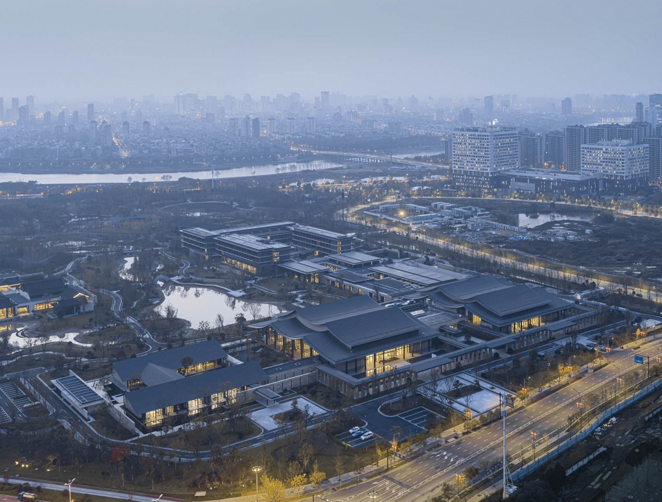 jinhua asian games sub village by gad design