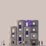 “钢琴立方体”装置，上海 / Cyril Lancelin