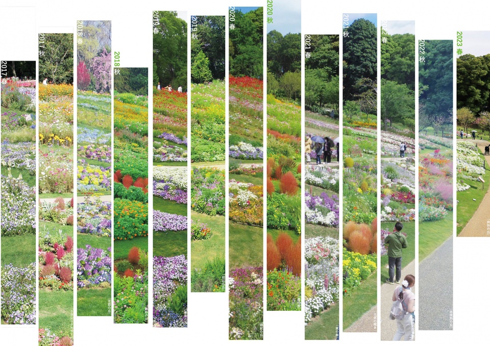 floral satoyama garden by yoshiki toda landscape architecture 各年风景拼图