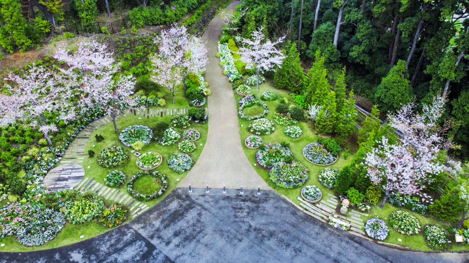 floral satoyama garden by yoshiki toda landscape architecture LINE ALBUM ドローン230402 230414 1