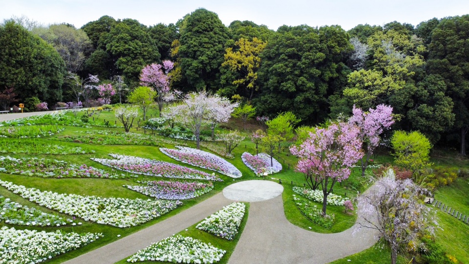 floral satoyama garden by yoshiki toda landscape architecture LINE ALBUM ドローン230402 230414 22