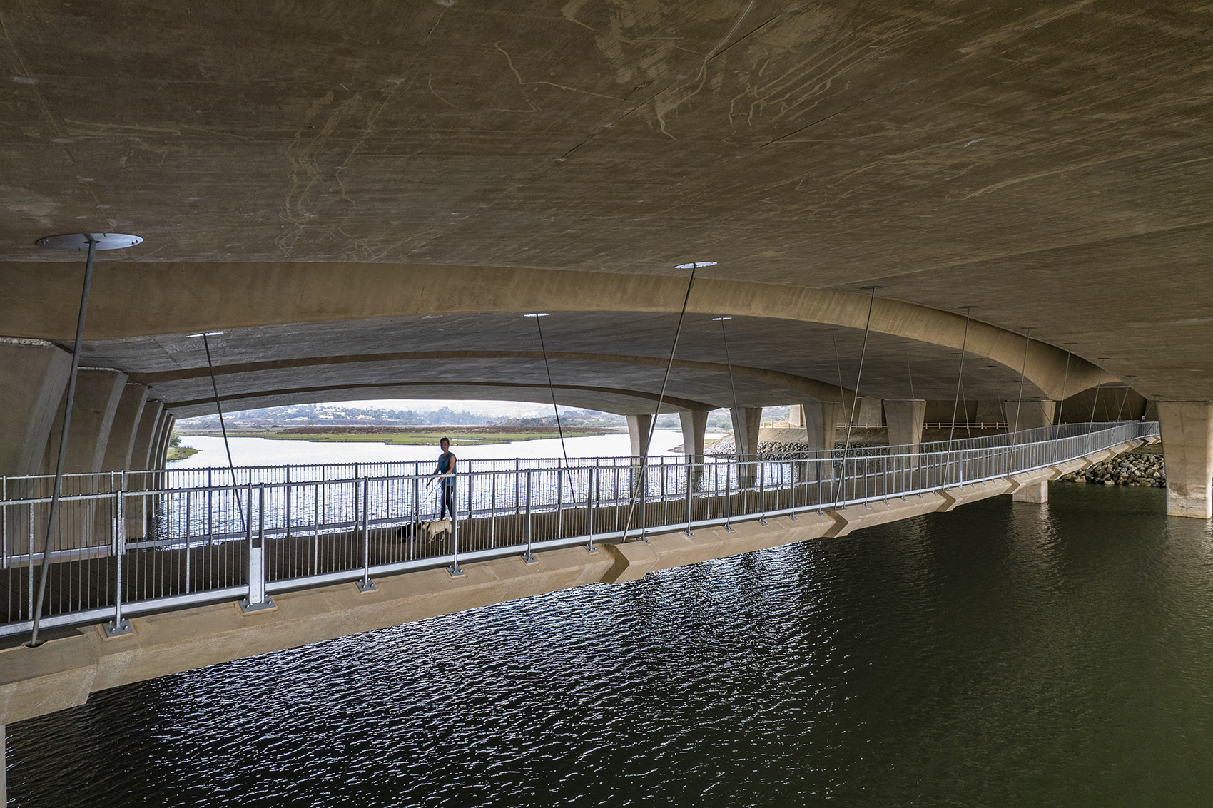 San Elijo Lagoon Pedestrian Bridge by Safdie Rabines Architects - 谷德设计网