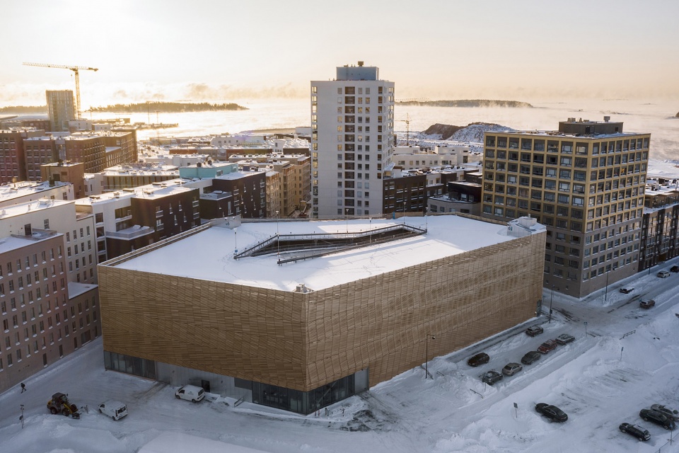 Saukonlaituri Parking Facility by ALA Architects