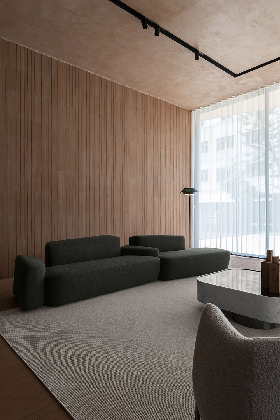 weijian life hall bypoetic design office of sp space