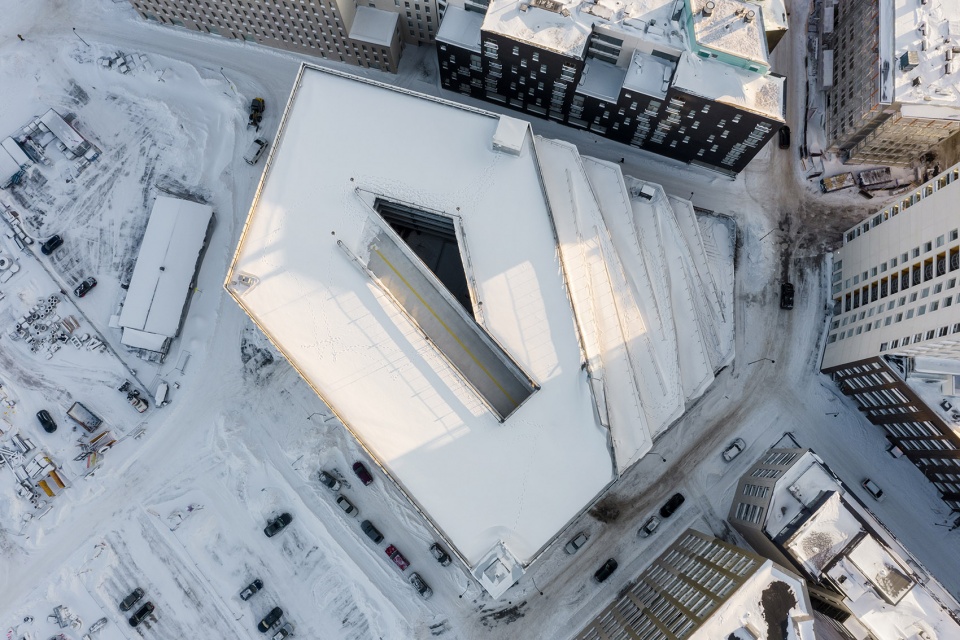 Saukonlaituri Parking Facility by ALA Architects