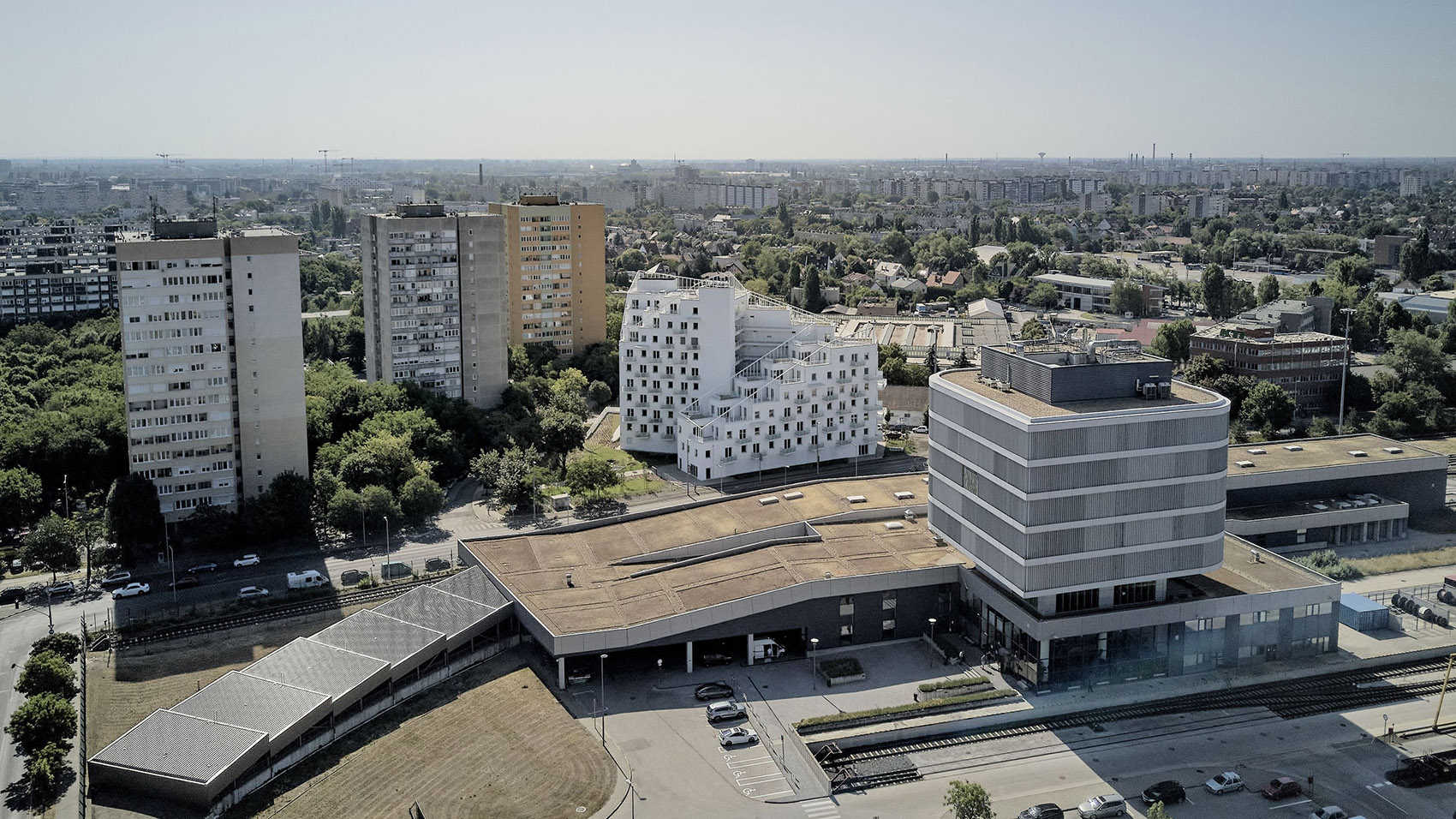Trendo11 – Terraced Residential Building in Budapest by LAB5 architects ...