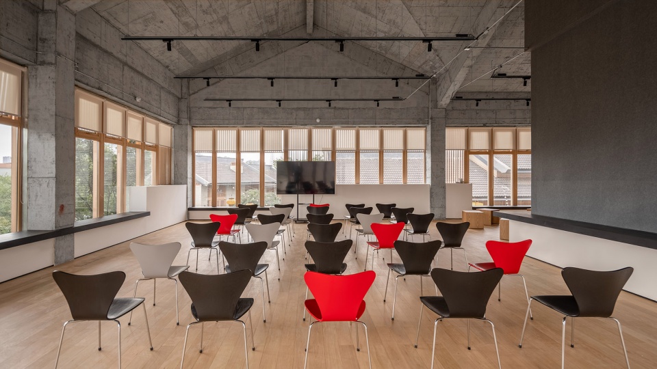 Meizhou New Town Art Space in Meishan China by Atelier Sizhou