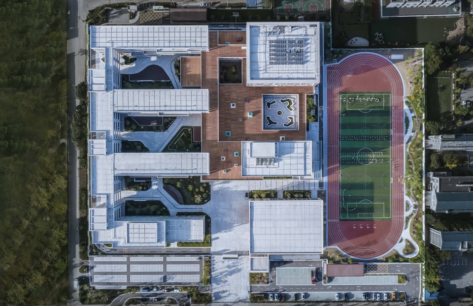 youyi road primary school in rudong county nanjing yangtze river urban architectural design