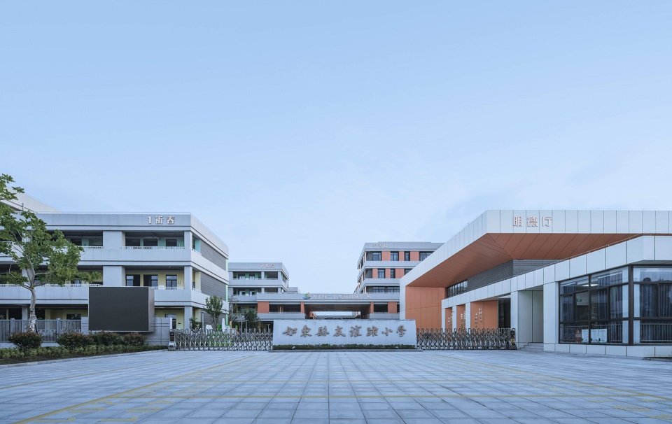 youyi road primary school in rudong county nanjing yangtze river urban architectural design