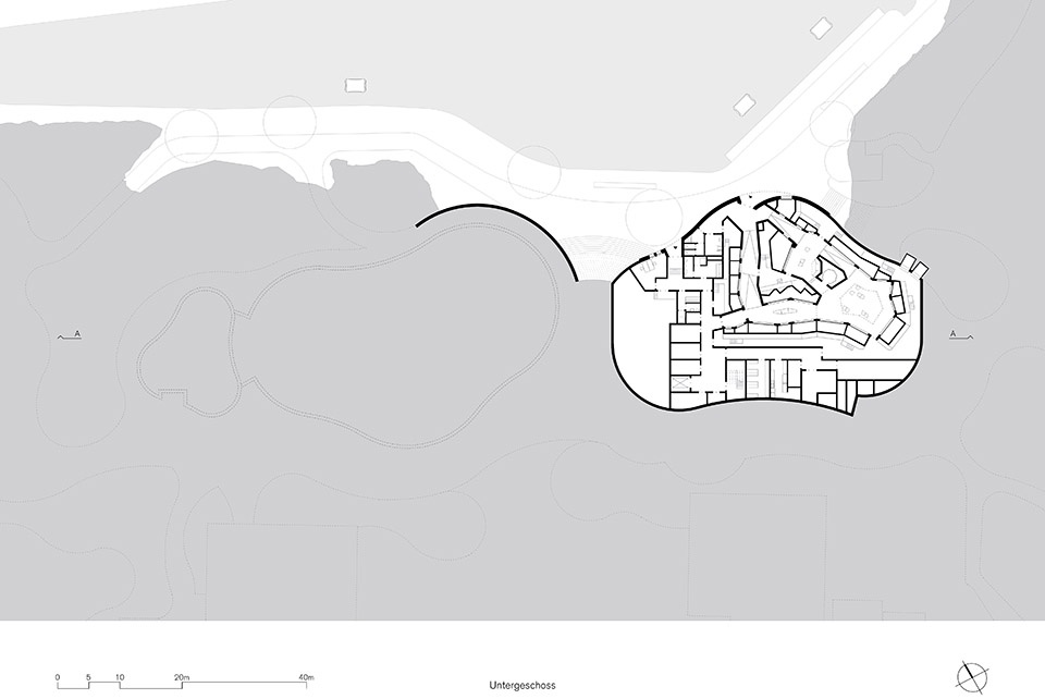 Green experience center in Luisenpark by Bez Kock Architekten BDA