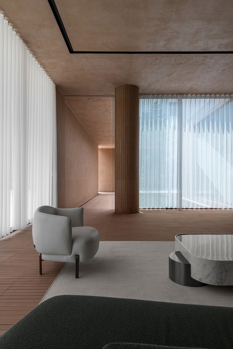 weijian life hall bypoetic design office of sp space