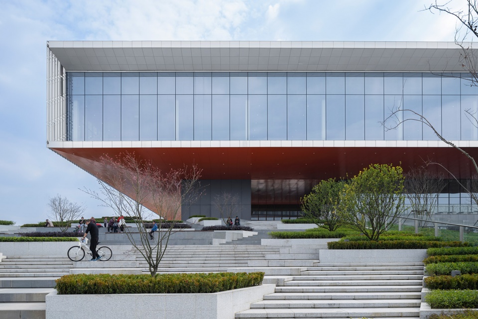 DongAn College Main Media Centre of FISU World University Games by China Southwest Architectural Design and Research Institute Corp Ltd
