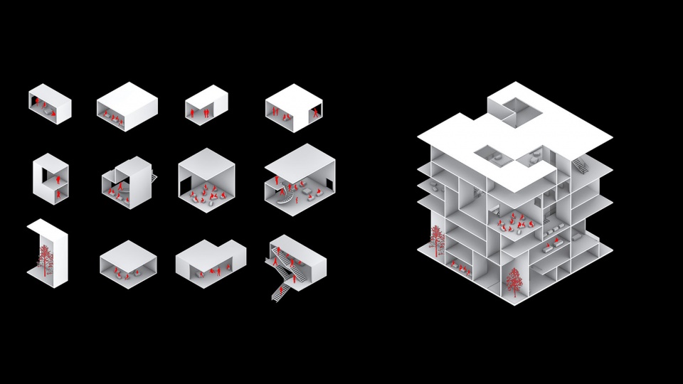 city cube square culture catalyst by xiaodi zhu