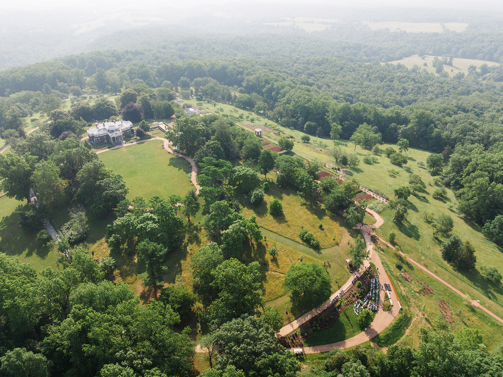 Contemplative Site at Monticello by HGA + Nelson Byrd Woltz Landscape