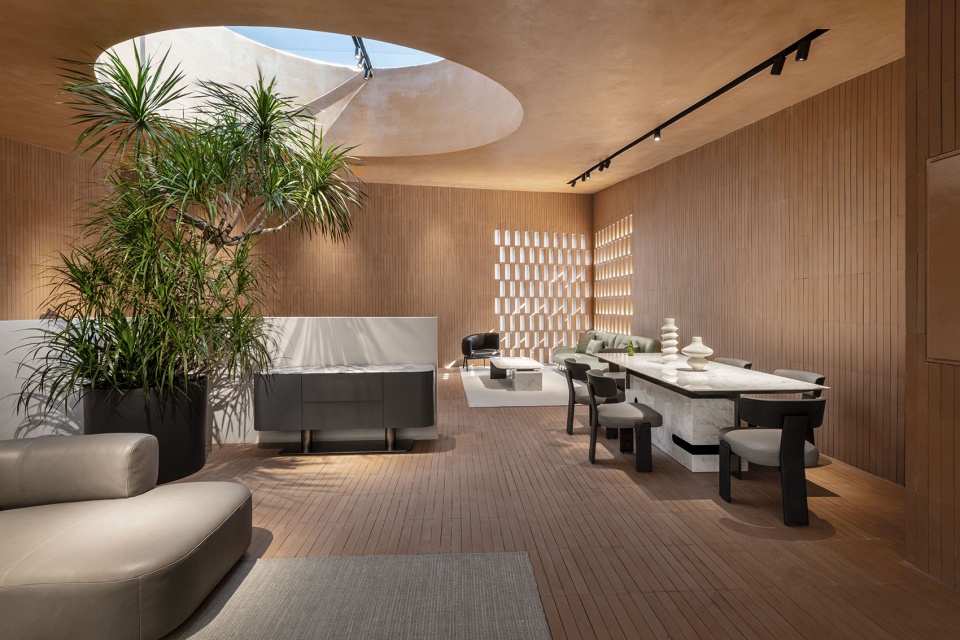weijian life hall bypoetic design office of sp space