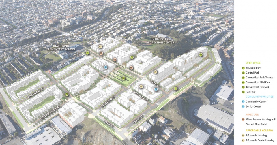 2022 asla urban design award of excellence hope sf rebuild potrero gls landscape architecture