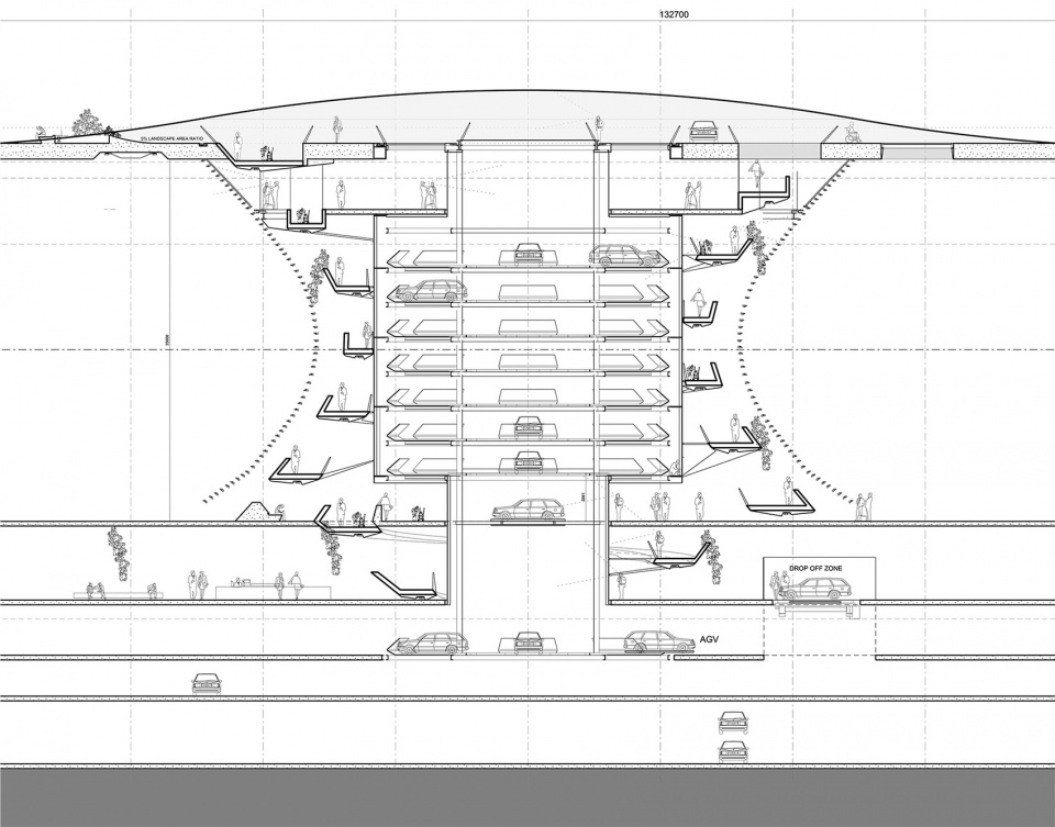future car park by daniel statham studio