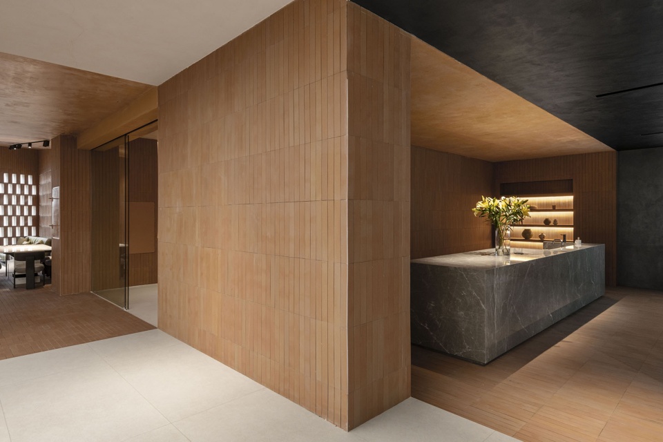 weijian life hall bypoetic design office of sp space