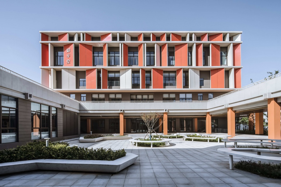 youyi road primary school in rudong county nanjing yangtze river urban architectural design
