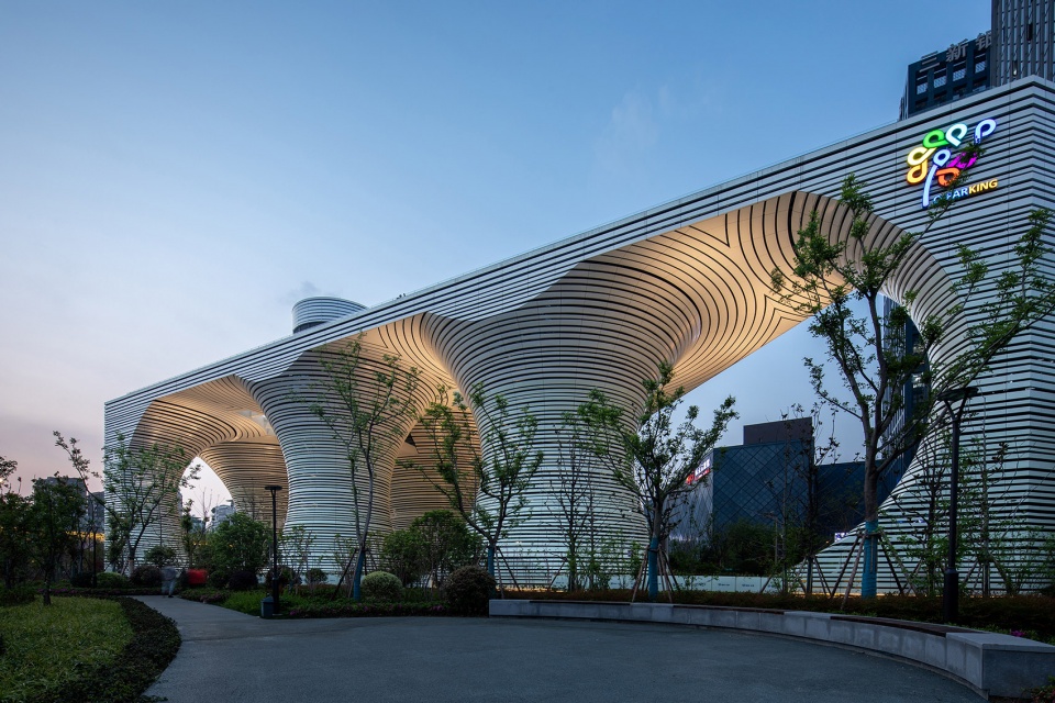 future car park by daniel statham studio