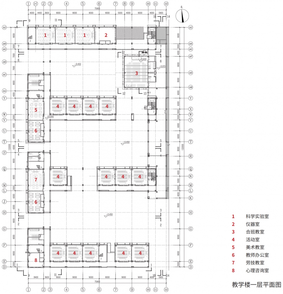 youyi road primary school in rudong county nanjing yangtze river urban architectural design