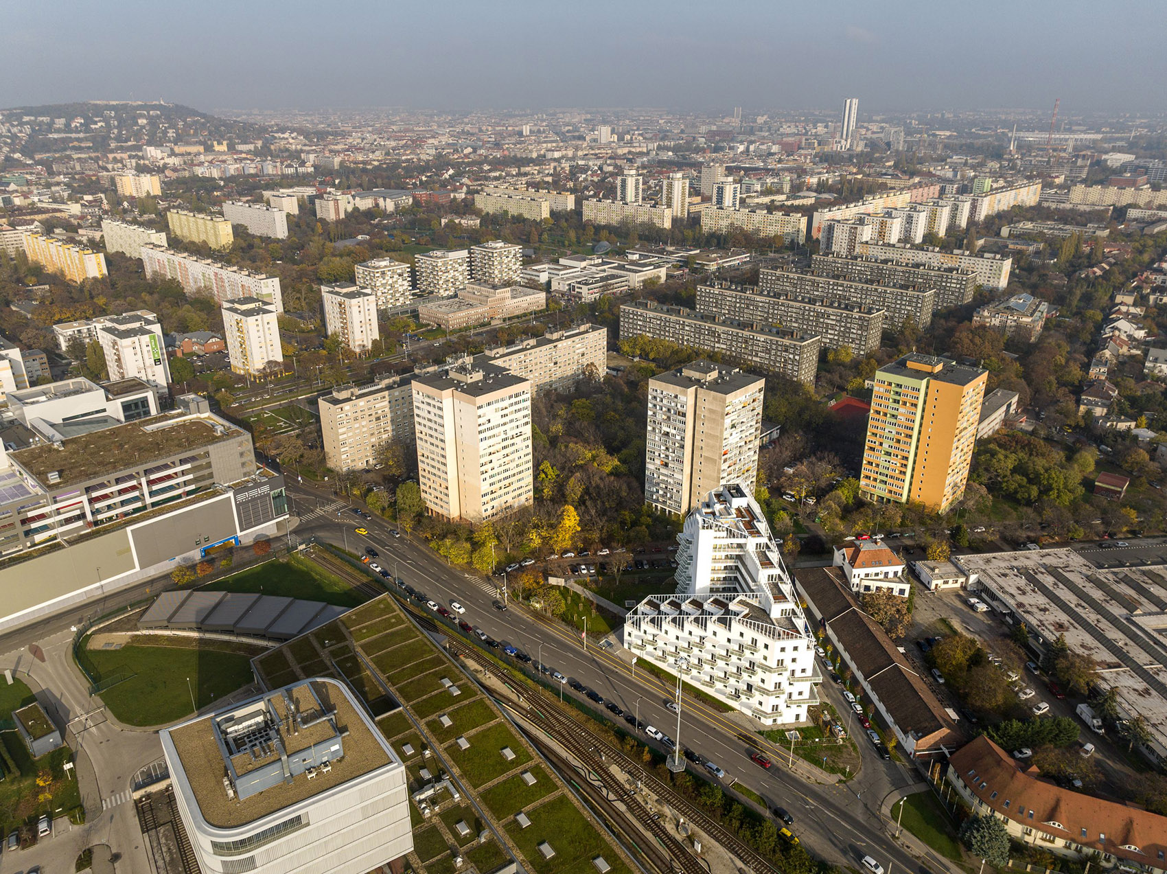 Trendo11 – Terraced Residential Building in Budapest by LAB5 architects ...