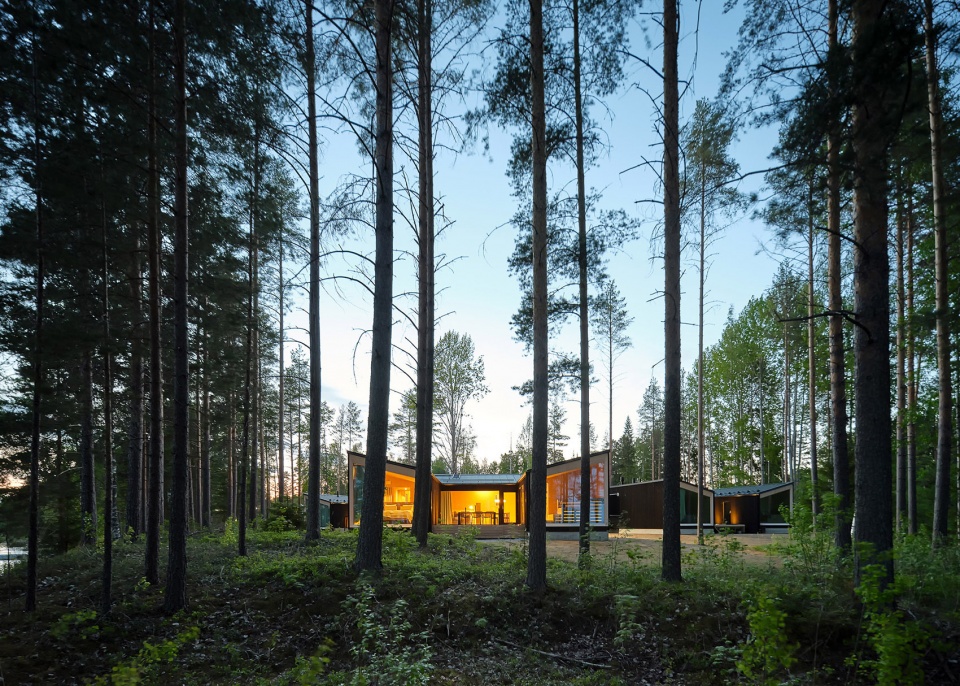 Uni Oravi Kanava Resort by Studio Puisto Architects