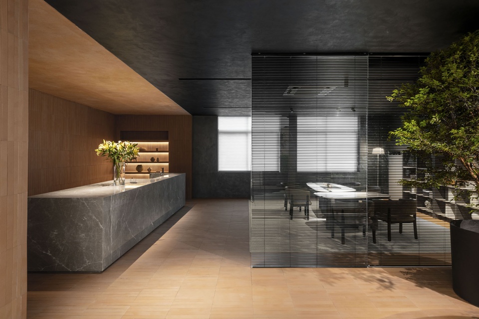 weijian life hall bypoetic design office of sp space