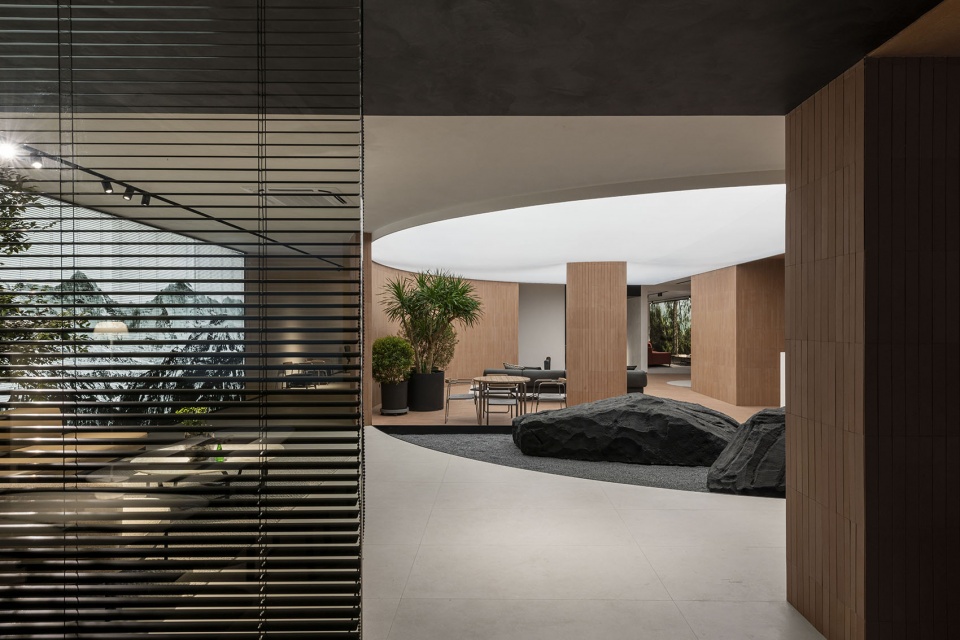 weijian life hall bypoetic design office of sp space