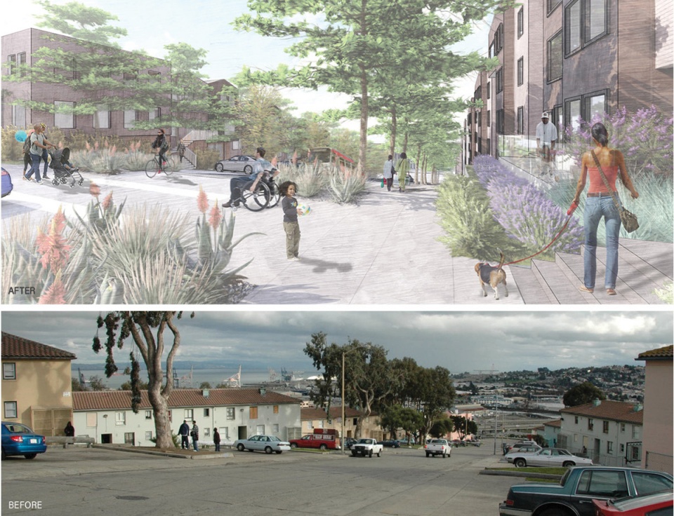 2022 asla urban design award of excellence hope sf rebuild potrero gls landscape architecture
