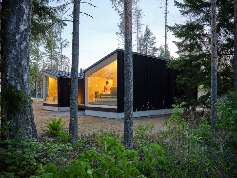 Uni Oravi Kanava Resort by Studio Puisto Architects
