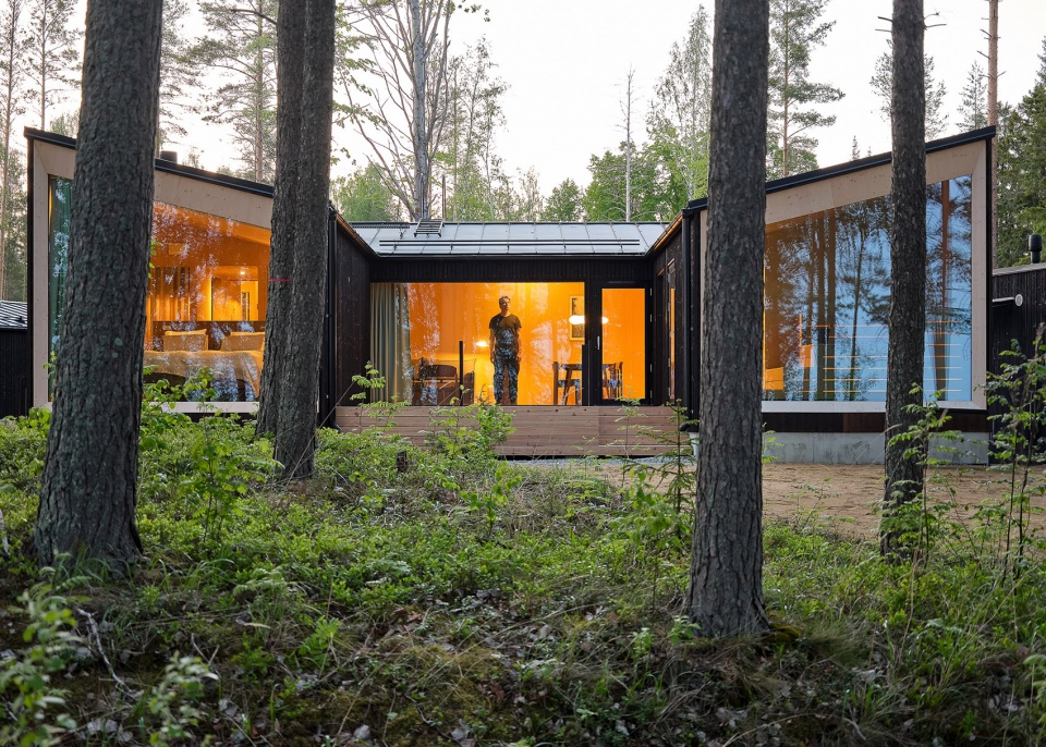 Uni Oravi Kanava Resort by Studio Puisto Architects