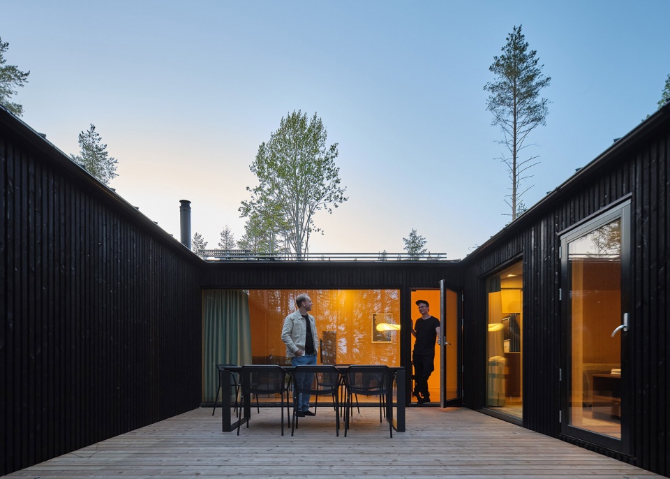 Uni Oravi Kanava Resort by Studio Puisto Architects