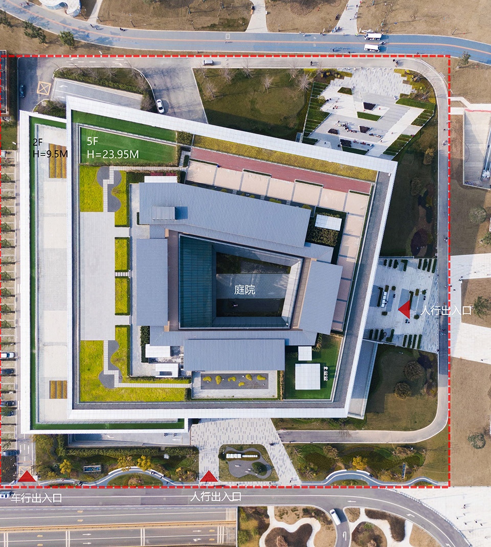 DongAn College Main Media Centre of FISU World University Games by China Southwest Architectural Design and Research Institute Corp Ltd
