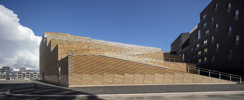 Saukonlaituri Parking Facility by ALA Architects