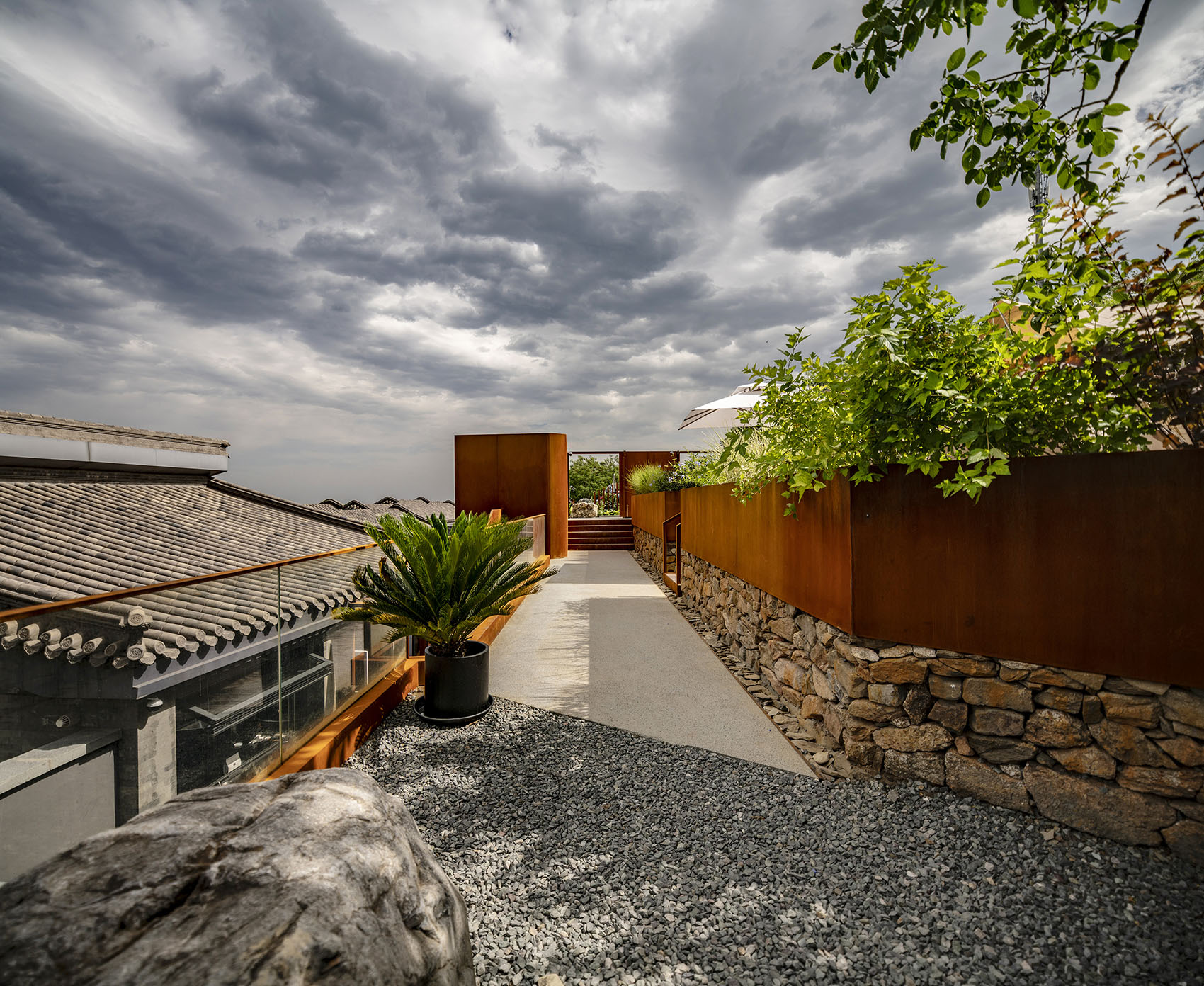 Snow Peak Ziyang Villa & Snow Peak Café by HONGSHI DESIGN - 谷德设计网