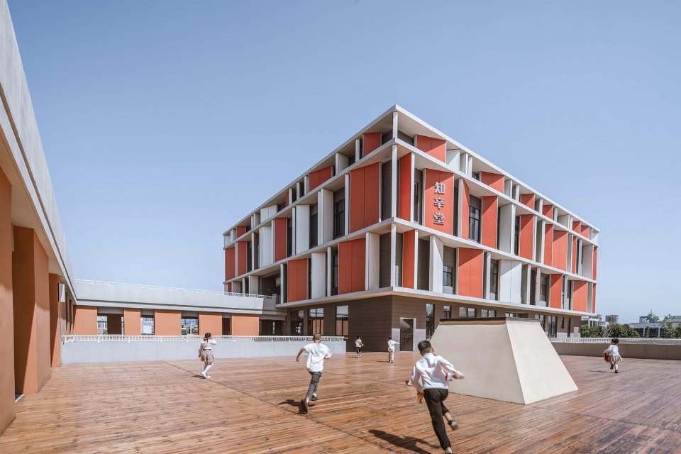 youyi road primary school in rudong county nanjing yangtze river urban architectural design